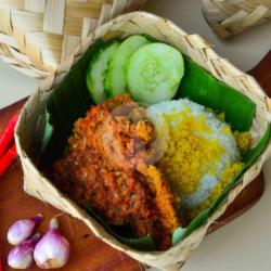 Nasi Ayam Geprek Sambal Bawang
