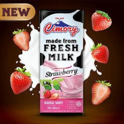 Strawberry Uht Milk 250 Ml