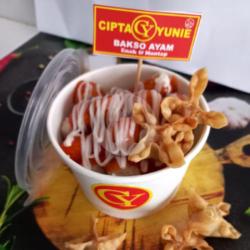 Cilok Ayam Saus Mayo