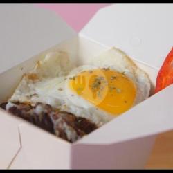 Nasi Beef Teriyaki With Sunny Side Egg