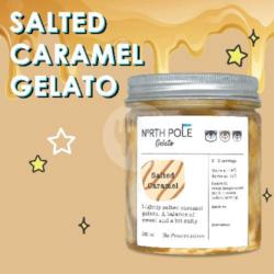 250ml Salted Caramel Gelato