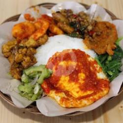 Nasi Telur Cepok Balado