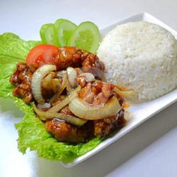 Chick Teriyaki    Rice