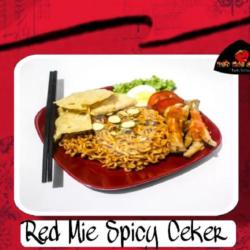 Red Mie Spicy Ceker