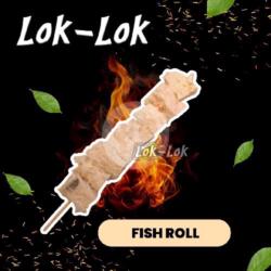 Sate Fish Roll /// Loklok Suki Satay Angkringan Seafood Bakar Panggang Dengan Olesan Dan Saos