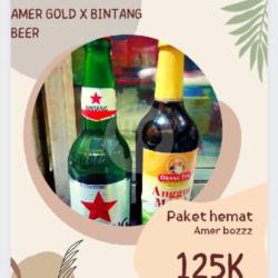 Am Gold 620ml X Bintang 620ml