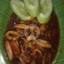 Cumi Asam Manis   Nasi
