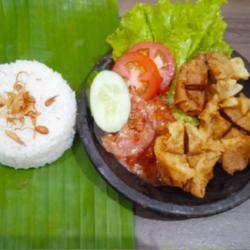 Nasi Siomay Penyet