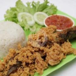 Paket Nasi Ikan Lele Kremes