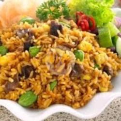 Nasi Goreng Kambing Campur Pete