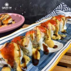 Salmon Spicy Roll (4 Pcs)