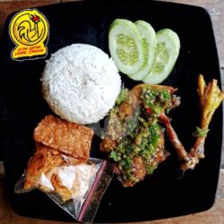 Paket Ayam Penyet Cabe Ijo