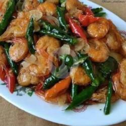 Udang Goreng Cabe Ijo