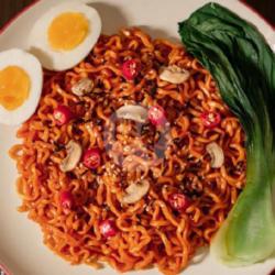 Mie Goreng   Sayur   Telur Rebus