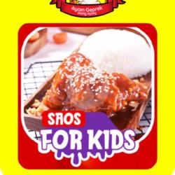 Ayam Crispy Saos For Kids   Nasi