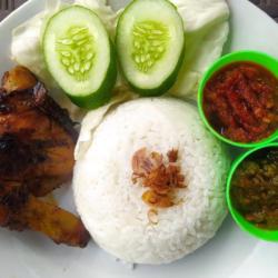 Paket Hemat Ayam Ungkep Bakar   Nasi