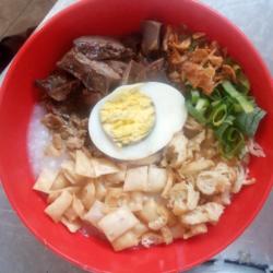 Bubur Ayam Pangsit Komplit