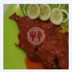 Ikan Kue Goreng Saus Padang