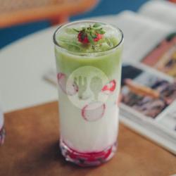 Strawberry Matcha Latte