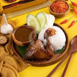 Nasi Ayam Kalasan Panggang Komplit