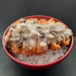 Ricebowl Chicken Katsu Don Mushroom