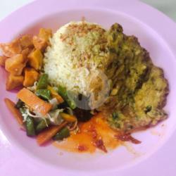 Nasi Telor Dadar Kentang