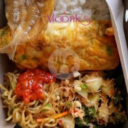 Nasi Trancam Telor (paket B)