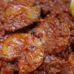 Nasi   Semur Jengkol   Sambal   Lalapan   Es Teh