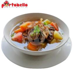 Beef Ribs Soup With Rice