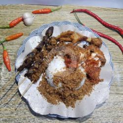 Nasi Telor Dadar Serundeng