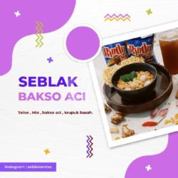 Seblak Bakso Aci