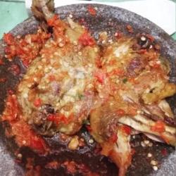 Ayam Penyet Dadakan Sambal Super Pedas (lev 0-10)