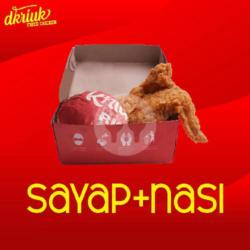 Nasi Sayap / Paha Bawah