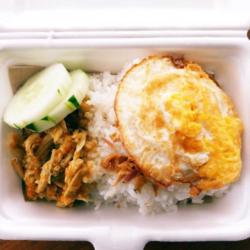 Nasi Suwir Ayam Pedas B