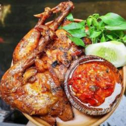 Ayam Bakar Kampung   Lalapan (tanpa Nasi)