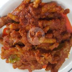 Ceker Mercon Pedas   Nasi