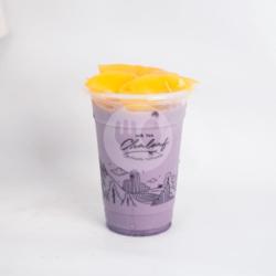 Pudding Taro Milk Tea (l)