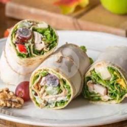 Apple And Veggie Salad Wrap