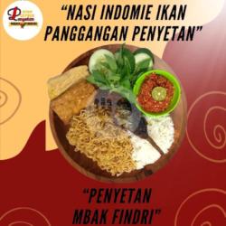 Penyetan Nasi Indomie Ikan Panggangan