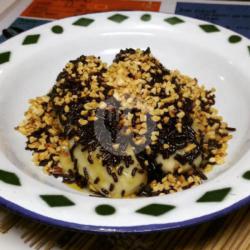 Pisang Bakar Susu Cerres Kacang Tabur