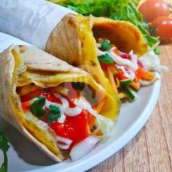 Kebab Telur   Keju Slice