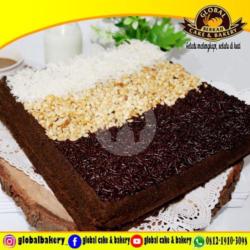 Lapis Kombinasi Coklat