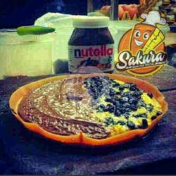Martabak Manis Special Nutella Kismis Susu