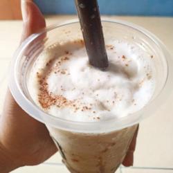 4 Gelas Cappucino Choco Granule Ice Cincau Hitam Gratis Es Milo