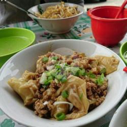 Mie Ayam Pangsit Basah   Baso