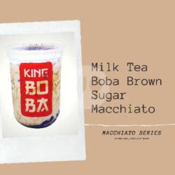 Milktea Boba Brown Sugar Macchiato