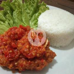 Ayam Balado Cabe Merah Komplit