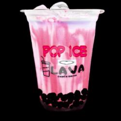 Es Boba Lava Strawberry