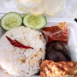 Nasi Liwet Ati Ampla Goreng