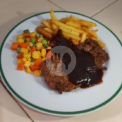 Chiken Steak Kentang / Nasi